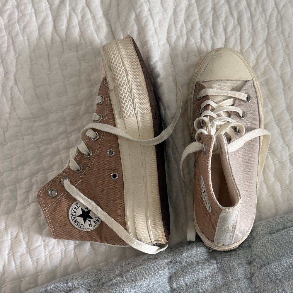 Converse platform high tops